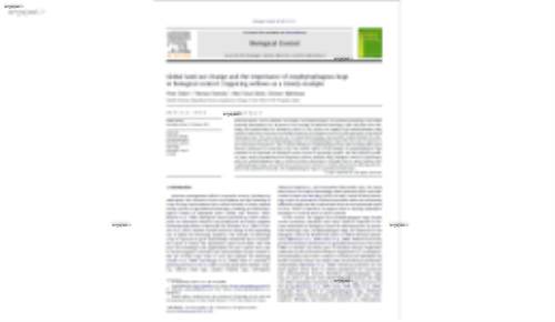 Global land-use change and the importance of zoophytophagous bugs in biological control: Coppicing willows as a timely example